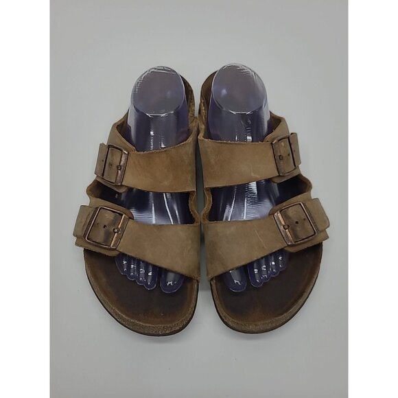 Birkenstock Other - Birkenstock Arizona Sandals Men's Size 44 US 11-11.5 Brown Leather